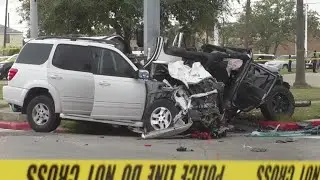 Video shows speeding SUV just before deadly crash in Galveston