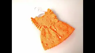 Сарафан крючком//Crochet Sundress//Crochet dress