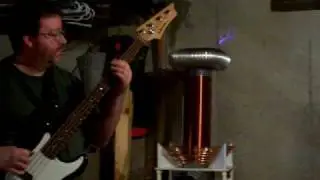 MIDI controlled Tesla coil - Guitar Input