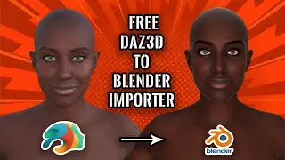 This FREE Diffeomorphic Addon Will Change Your 3D Workflow Forever! 😱 Daz3D to Blender Made EASY