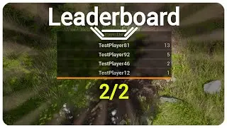 Player List / Scoreboard / Leaderboard - Unreal Engine 5 Tutorial [UE5] - (Part 2/2)