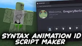 Syntax Animation ID Script Maker - ROBLOX EXPLOITING