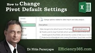 Customize Pivot Default Settings