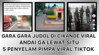 Truk di Cikande Viral & 5 Penyelam Pipa Kilang Minyak Viral Tiktok