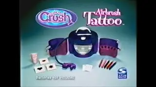 Girl Crush Airbrush Tattoo by Spin Master ad from 2003