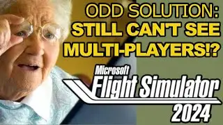 [SOLVED] New Microsoft Flight Simulator 2024 Setting OVER-RIDES & HIDES Visibility of Multiplayers