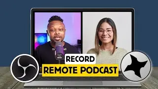 How To Record a Remote Podcast Interview using OBS and VDO Ninja | Quality is Great