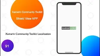 Xamarin Community Toolkit Shield View