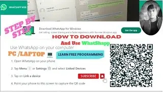 How to Use WhatsApp on PC (2024 Guide) | Download Whatsapp in PC/Laptop