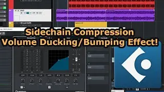 Cubase 12: How to use Sidechain Compression (Volume Ducking/Bumping Effect)