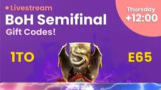 1TO vs E65 Semifinal LIVESTREAM BoH All Star ⭐ Rise of Empires by EVL Em