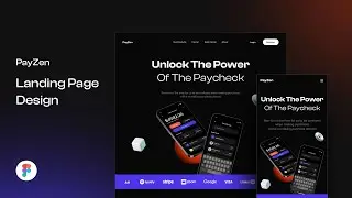 Landing page UI Design in Figma For Beginners | Figma Tutorial