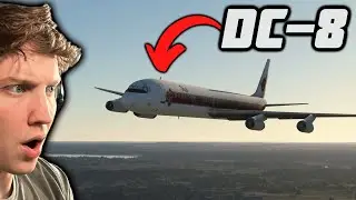 A FREE DC-8 in Microsoft Flight Sim!