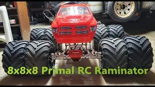 Primal RC Raminator 8x8x8 Upgraded Monster Truck 1/5