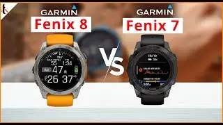 Garmin fenix 8 vs fenix 7 - What's new battery life?
