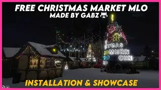 Free Christmas Market MLO - FiveM | Installation and Showcase | FiveM Free MLO