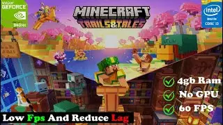 🔧HOW TO FIX MINECRAFT LAG IN LOW END PC | 2GB RAM WITHOUT GRAPHIC CARD