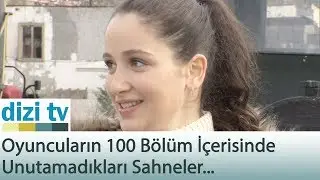 Kırgın Çiçekler oyuncularının 100 bölüm içersinide unutamadıkları sahneler.. - Dizi Tv 573. Bölüm