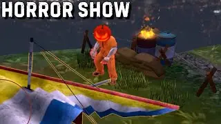 Хэллоуинское обновление и Новая карта Horror Show Онлайн на выживание как дбд