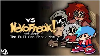 VS. NekoFreak FULL WEEKS [REMASTERED] | Friday Night Funkin' Mod Showcase [HARD]