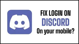 How To Fix Login Error In Discord on your Mobile | Solve Login Problem Discord