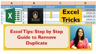 "Excel Mastery: Eliminating Duplicate Data Like a Pro!" #rpandeytutorials