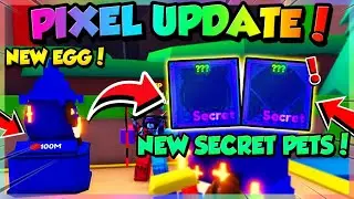 *NEW* 👾PIXEL SECRET PETS IN MINING SIMULATOR 2!! (Roblox)