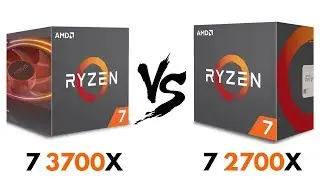 Ryzen 7 3700X vs Ryzen 7 2700X | Test in GAMES & BENCHMARKS | Ryzen 7 2700X vs Ryzen 7 3700X