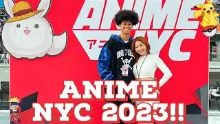 ANIME NYC 2023 VLOG!