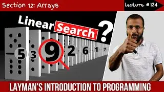 12.4 Linear search algorithm in an array | Complete C programming course | Sunil Dhimal