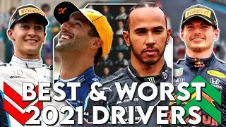 RANKING 2021 F1 Drivers From BEST to WORST