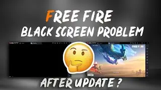 Free fire black screen problem after new update|what happed after new update?.