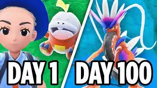 I Spent 100 DAYS Beating Pokemon Scarlet BACKWARDS