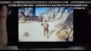 Steam Deck Mad Max , The Darkness II & Bayonetta SD Card 60 FPS Gameplays Steam OS