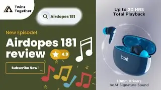 Boat airdopes 181 Unboxing | Purchase link in description