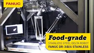 FANUC’s Stainless Steel Food-Grade Delta Robot