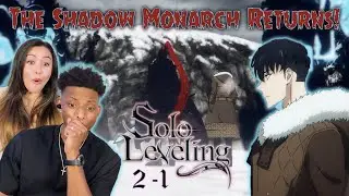 FINALLY!!! The Return of JinWoo ❤️‍🔥 | Solo Leveling Reaction Season 2 Episode 1