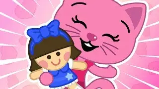Tenho uma Boneca Vestida de Azul 👧 💙 | Música Infantil | Um Herói do Coração ❤️