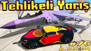 SAVAŞ UÇAĞI VE ARABA İLE TEHLİKELİ YARIŞ Örümcek Adam