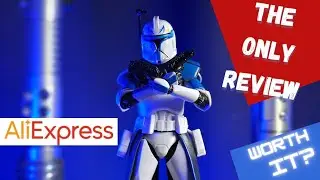 Aliexpress Bootleg Black Series Captain Rex Clone Trooper
