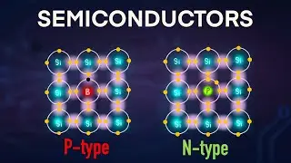 What is p-type and n-type semiconductors?