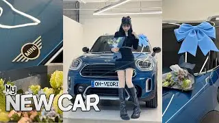 언니 차 뽑았다🚗그돈으로 왜? 미니사???🖤패션유튜버의 2024 mini 쿠퍼 컨트리맨 상세 리뷰 feat.말자동차
