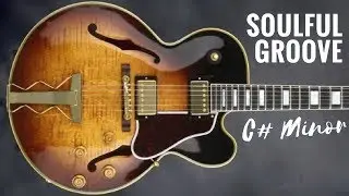 Chill Soulful Groove | Guitar Backing Track Jam in C