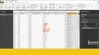 how to move column to end in power query editor in power bi desktop