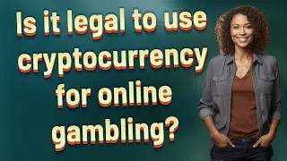 Is it legal to use cryptocurrency for online gambling?