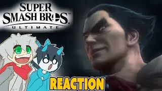 Tekken FAN REACTS Kazuya SMASH Ultimate REACTION (with Friday Night Funkin' Modders)