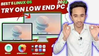 Best Linux Detsro For Low End PC for Gaming & Programming🔥Fastest Linux Distro