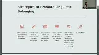 Strategies to Promote Linguistic Belonging in the Classroom (Video 4 of 4)