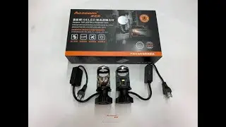Би-светодиодные линзы Aozoom H4/LED Hi/Lo Projector Lens 2 светодиодных чипа