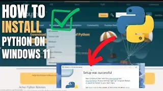 Install Python on Windows 11 in 2025 | Step-by-Step Guide for Beginners 🔥